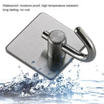 MYD-1038 Gancho Adesivo em Aço Inoxidável 304 para Cozinha e Casa de Banho, Suporte Multifuncional para Montagem na Parede Sem Furos, MYD-1038