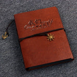Álbum de Fotos Memorial de Crescimento Infantil com Capa de Couro Imitado Retro Tipo Folha Solta DIY Criatividade, Encadernação