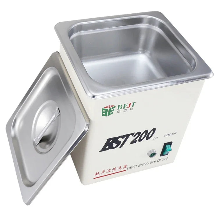 BEST-200 Limpeza Ultrassónica em Aço Inoxidável 1.5L (Voltagem 220V), BEST-200 1.5L