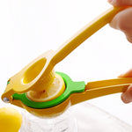 LsCook Aluminum Alloy Manual Dual Layers Lemon Juicer, Random Color Delivery, Aluminum Alloy