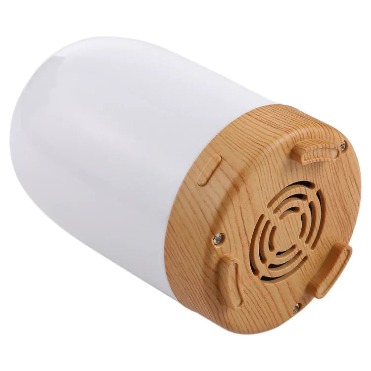 Mini humidificador em forma de cápsula de 5W com luz colorida, capacidade: 50ml, DC 5V, humidificador em forma de cápsula