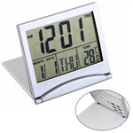 Relógio de Viagem Digital Dobrável com Alarme e Ecrã LCD MT-033, MT-033