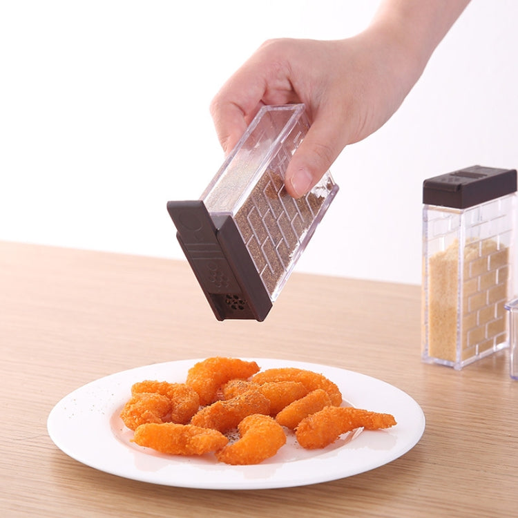 Conjunto de 6 Frascos de Condimentos de Cozinha com Abertura Bidirecional