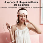 K-1033 Máscara para Olhos USB Angel Eye em Grafeno