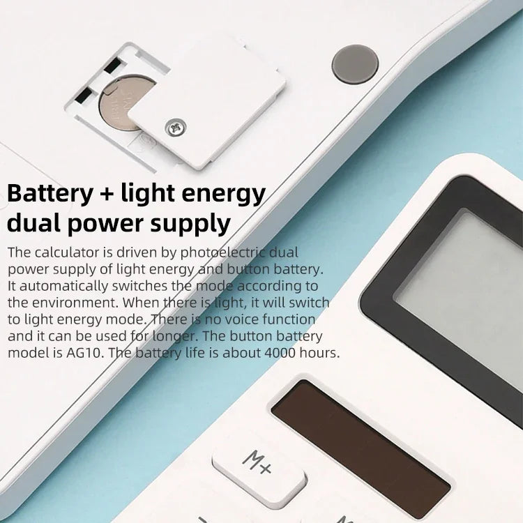 Calculadora de Arroz Original Xiaomi Youpin LEMO, Ecrã LED de 12 bits, Material ABS, Ângulo de 6 Graus, Calculadora de 12 bits