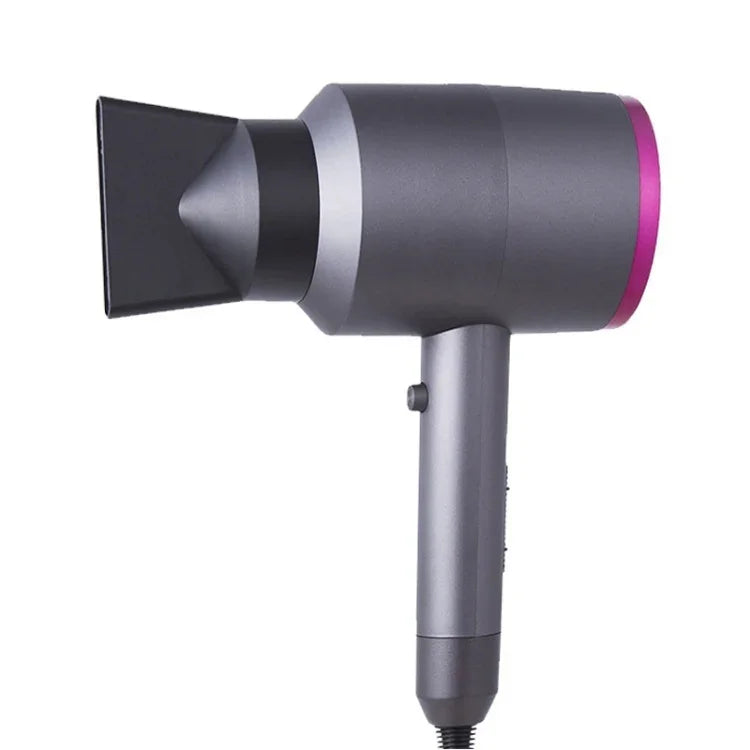 Secador de Cabelo Silencioso de Alta Potência para Uso Doméstico, Secador de Cabelo com Íons Negativos, Temperatura Constante Quente e Frio, Ficha UE, Ficha UE