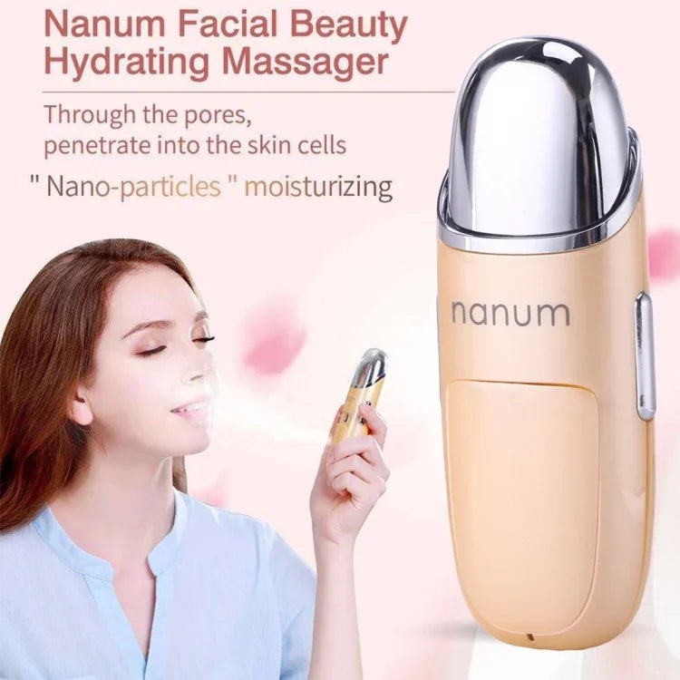 Massajador Hidratante Facial Nanum Mini Cuidados com a Pele Pulverizador de Água Nebulizador Humidificador / Pulverizador Automático de Álcool