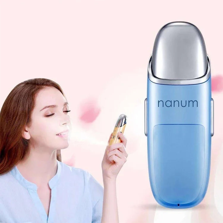 Massajador Hidratante Facial Nanum Mini Cuidados com a Pele Pulverizador de Água Nebulizador Humidificador / Pulverizador Automático de Álcool