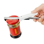 Abridor de Latas Ajustável em Aço Inoxidável Ferramenta Multifuncional de Cozinha, Abridor 2