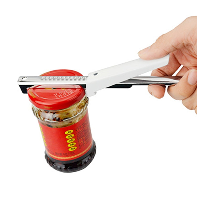 Abridor de Latas Ajustável em Aço Inoxidável Ferramenta Multifuncional de Cozinha, Abridor 2