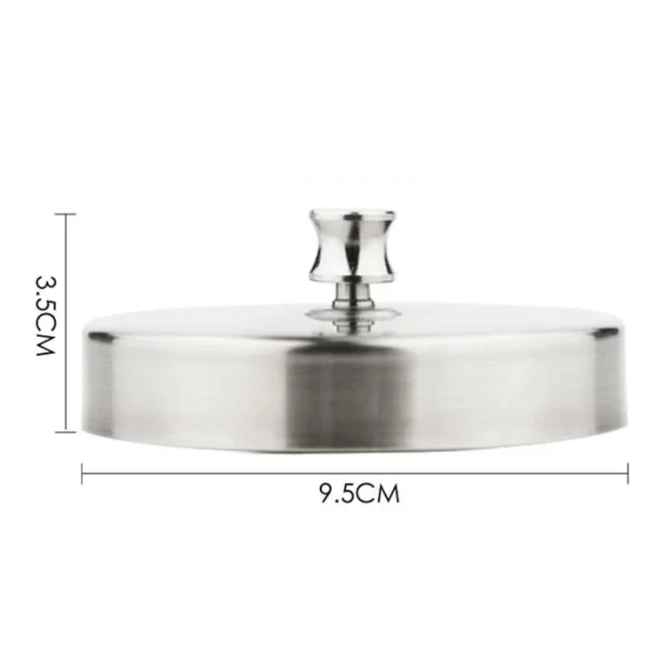 Molde de Alimentos para Cozinha em Aço Inoxidável para Hambúrguer, Ferramenta de Prensagem, 1 Peça 10356 Aço Inoxidável