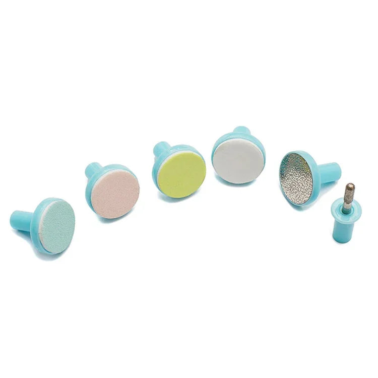 Aparador de Unhas para Bebé 6 em 1, Kit de Ferramentas com Dispositivo Elétrico de Manicure e Lixagem