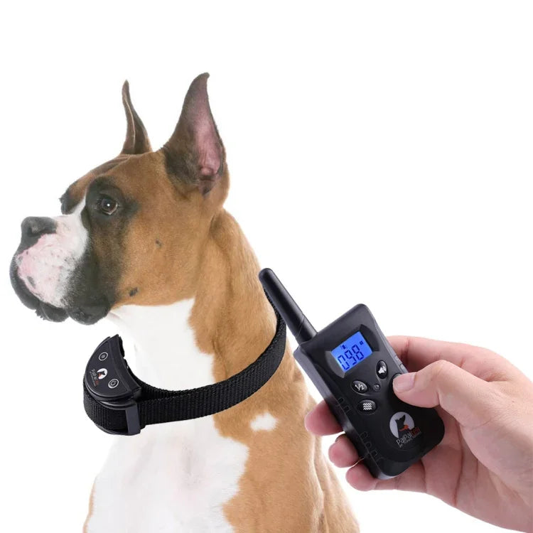 PD520V Sistema Automático de Controlo de Treino para Cães com Colar Anti-Latidos, PD520V Preto