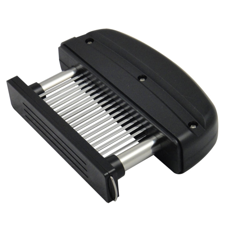 Amaciador de Carne com Lâminas de Aço Inoxidável de 48 Pinos Ultra Afiados para Frango, Bife, Vaca, Porco, Peixe, 15x11.3x3.5cm