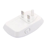 Repelente Eletrónico Ultrassónico para Mosquitos e Ratos com Luz LED, Ficha UK, AC90V-250V