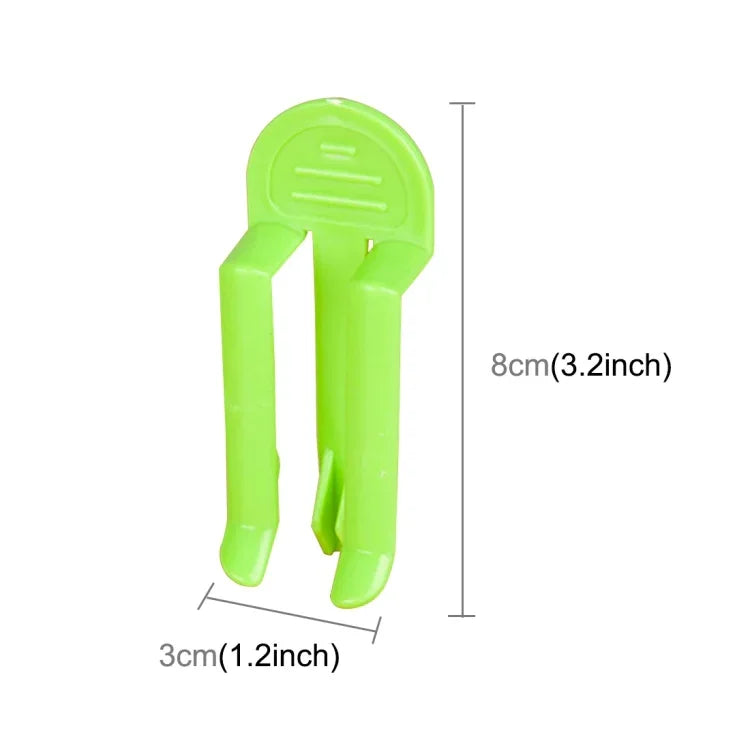 10pcs Clipe Fixador Universal para Sacos de Lixo Cesto de Resíduos Grampos para Contentor de Lixo Clipe Antiderrapante para Saco de Lixo, Entrega de Cor Aleatória, Grampo para Contentor de Lixo
