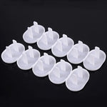 100 PCS Tampa de Proteção de Segurança para Tomadas Elétricas de Bebé com 2 Furos para Fichas US, 100 PCS 2 Furos Fichas US