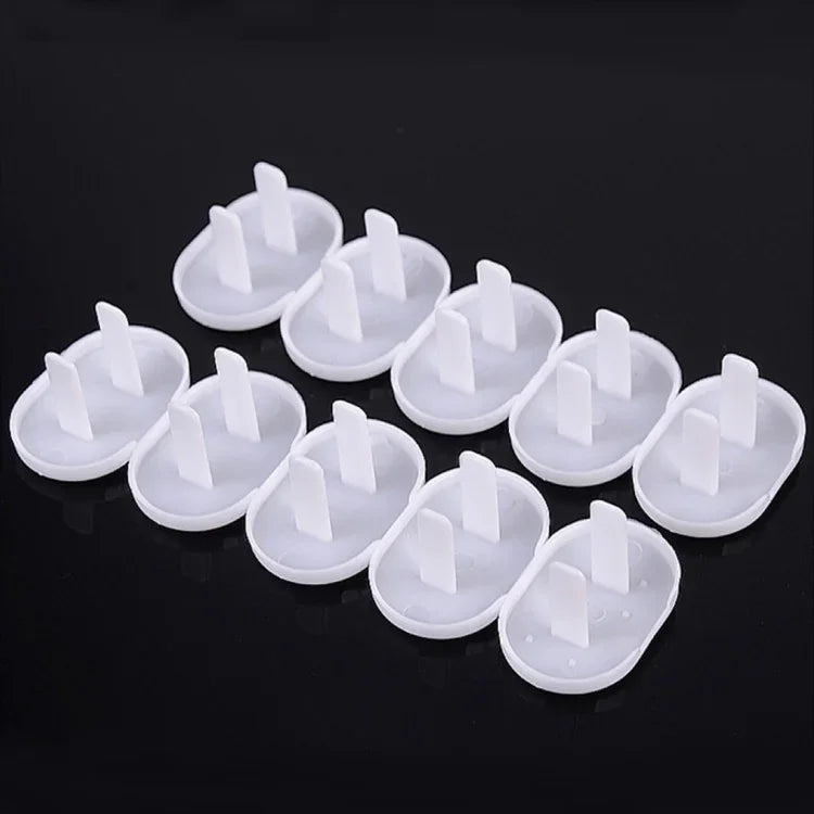 100 PCS Tampa de Proteção de Segurança para Tomadas Elétricas de Bebé com 2 Furos para Fichas US, 100 PCS 2 Furos Fichas US