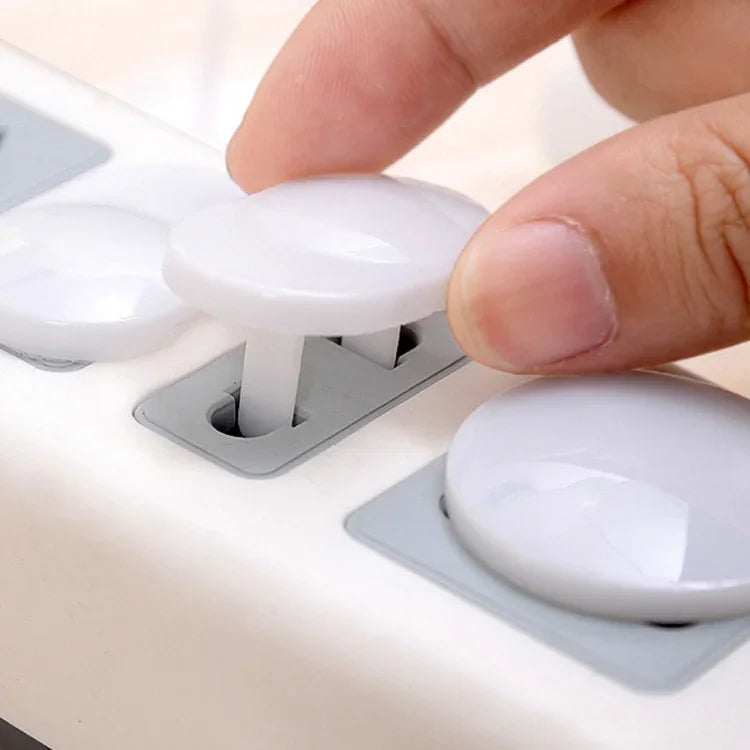 100 PCS Tampa de Proteção de Segurança para Tomadas Elétricas de Bebé com 2 Furos para Fichas US, 100 PCS 2 Furos Fichas US