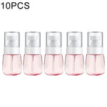 10 PCS Frascos Portáteis Recarregáveis de Plástico para Perfume com Névoa Fina, Transparente, Vazio, 30ml, 30ml