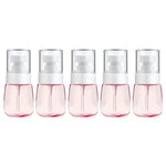 10 PCS Frascos Portáteis Recarregáveis de Plástico para Perfume com Névoa Fina, Transparente, Vazio, 30ml, 30ml