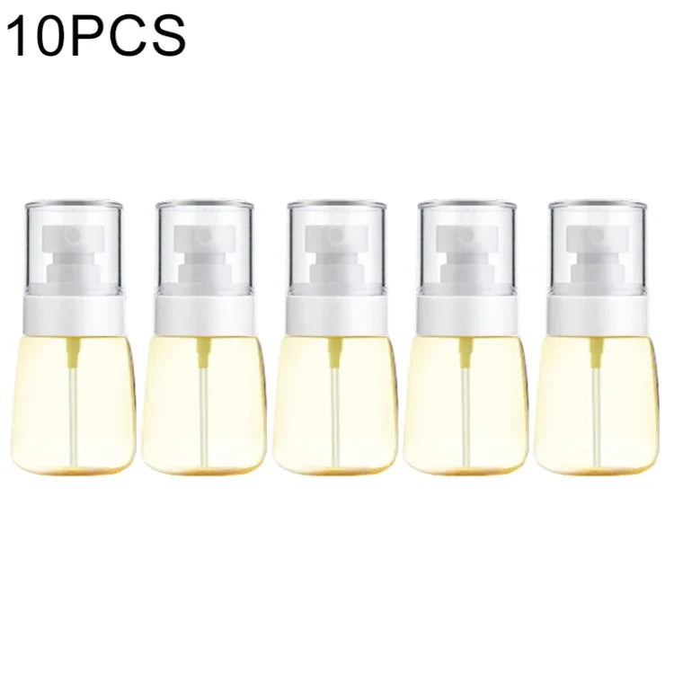 10 PCS Frascos Portáteis Recarregáveis de Plástico para Perfume com Névoa Fina, Transparente, Vazio, 30ml, 30ml