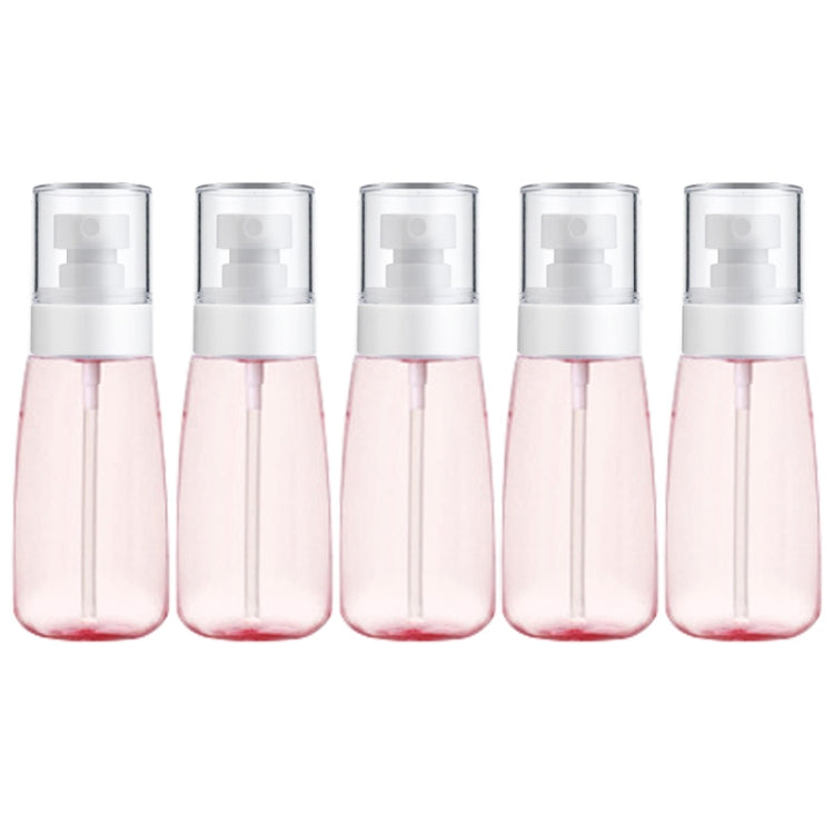 10 PCS Frascos Portáteis Recarregáveis de Plástico para Perfume com Névoa Fina, Transparente, Vazio, 60ml, 60ml