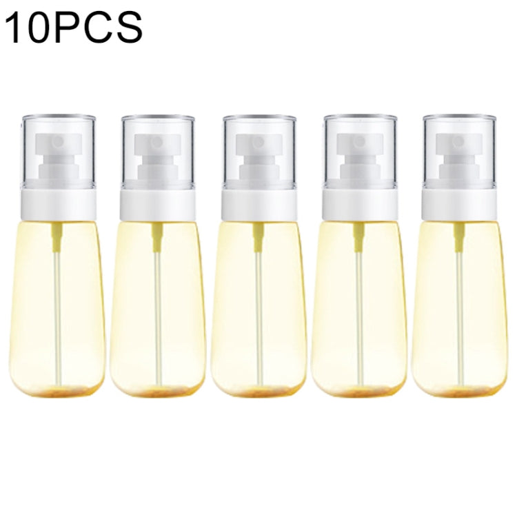 10 PCS Frascos Portáteis Recarregáveis de Plástico para Perfume com Névoa Fina, Transparente, Vazio, 60ml, 60ml