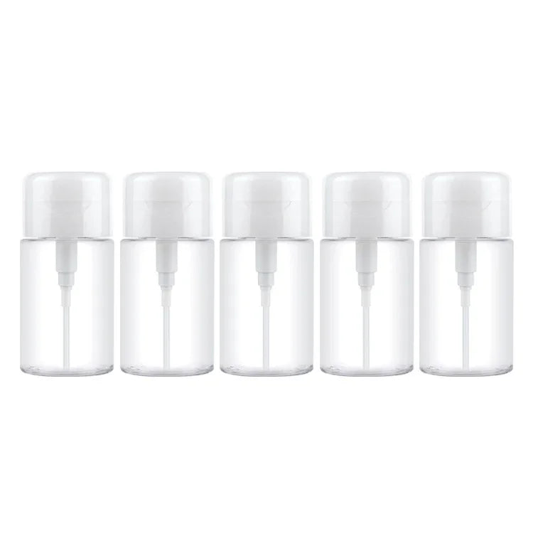 Frasco Dispensador com Bomba de Pressão Líquida Portátil Frasco de Plástico Vazio, 100ml, 100ml