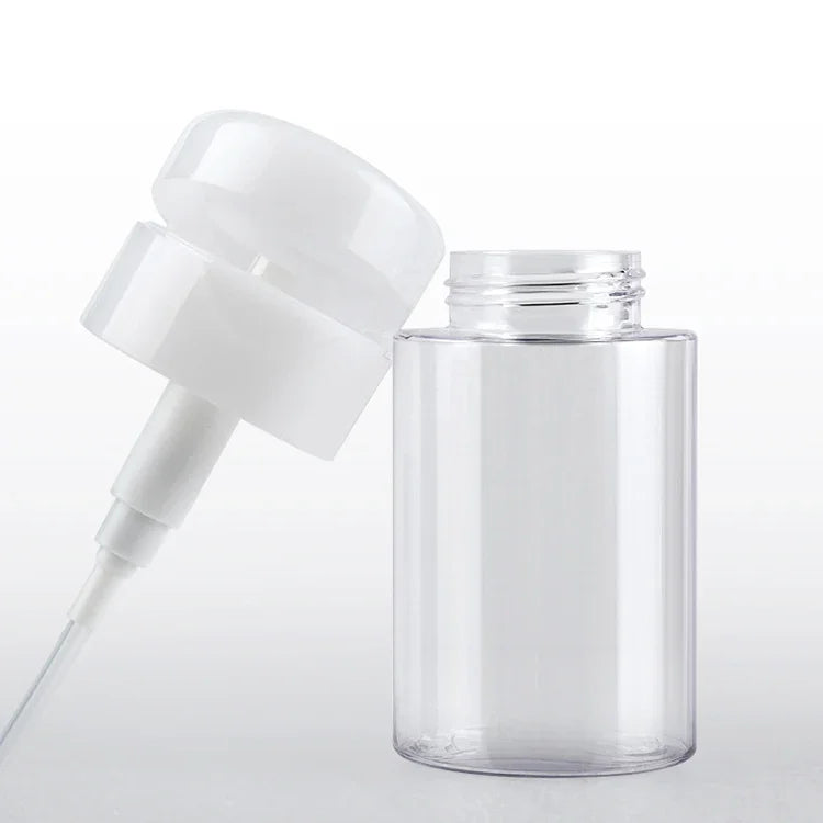 Frasco Dispensador com Bomba de Pressão Líquida Portátil Frasco de Plástico Vazio, 100ml, 100ml