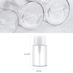 Frasco Dispensador com Bomba de Pressão Líquida Portátil Frasco de Plástico Vazio, 150ml, 150ml