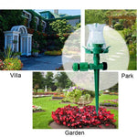 Aspersor de Relva Luminoso LED Aspersor Automático de Água Bico de Irrigação para Jardim Exterior Pátio, Aspersor de Relva LED