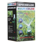 Aspersor de Relva Luminoso LED Aspersor Automático de Água Bico de Irrigação para Jardim Exterior Pátio, Aspersor de Relva LED
