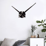 Relógio de Parede Criativo DIY em Aço Inoxidável para Decoração de Casa e Escritório
