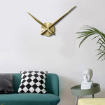 Relógio de Parede Criativo DIY em Aço Inoxidável para Decoração de Casa e Escritório