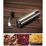 Moinho Manual Portátil de Café com Manivela em Aço Inoxidável, Capacidade: 40g, Aço Inoxidável Capacidade: 40g