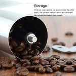 Moinho Manual Portátil de Café com Manivela em Aço Inoxidável, Capacidade: 40g, Aço Inoxidável Capacidade: 40g