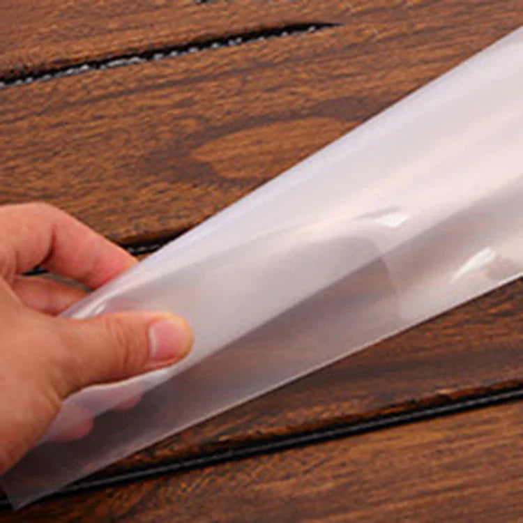 10 Peças Pasta Transparente Deli para Página Única A4, Tamanho: 32,1*30,7cm