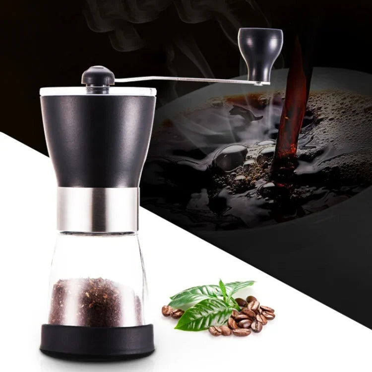 Moinho Manual Portátil de Especiarias e Ervas com Mós Cónicas, Moedor de Café, Capacidade: 20g, Capacidade: 20g