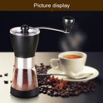 Moinho Manual Portátil de Especiarias e Ervas com Mós Cónicas, Moedor de Café, Capacidade: 20g, Capacidade: 20g