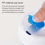 Caneca de Viagem Dobrável de Silicone para Café e Chá de Bolso 350ml com Tampa