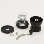 Moinho Manual Portátil de Moagem de Especiarias e Ervas com Moinho Cónico, Moedor de Café com Pote Selado, Com Pote Selado