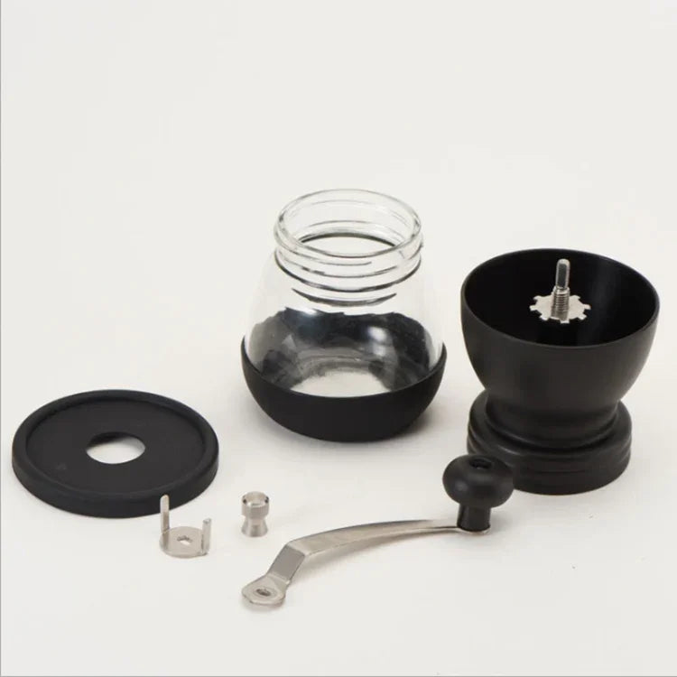 Moinho Manual Portátil de Moagem de Especiarias e Ervas com Moinho Cónico, Moedor de Café com Pote Selado, Com Pote Selado