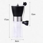 Moinho Manual Portátil de Especiarias e Ervas com Mós Cónicas, Moedor de Café, Capacidade: 36g, Portátil Cónico