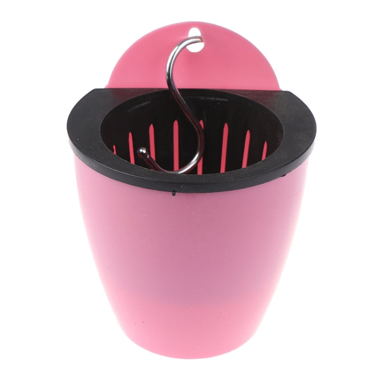Vaso Autoirrigável para Plantas, Vasos de Flores Preguiçosos para Pendurar na Parede, Redondos, em Resina Plástica, Tamanho: 13x8,5x13cm, Tamanho: 13x8,5x13cm