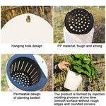 Vaso Autoirrigável para Plantas, Vasos de Flores Preguiçosos para Pendurar na Parede, Redondos, em Resina Plástica, Tamanho: 13x8,5x13cm, Tamanho: 13x8,5x13cm