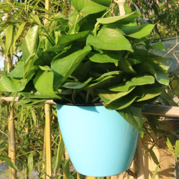 Vaso Autoirrigável para Plantas, Vasos de Flores Preguiçosos para Pendurar na Parede, Redondos, em Resina Plástica, Tamanho: 13x8,5x13cm, Tamanho: 13x8,5x13cm