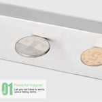 Suporte Magnético para Facas de Parede para Cozinha, Sem Perfuração, Aço Inoxidável 304, Tamanho: 51x4x1,5cm