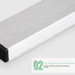 Suporte Magnético para Facas de Parede para Cozinha, Sem Perfuração, Aço Inoxidável 304, Tamanho: 51x4x1,5cm