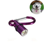 Pingente para Animal de Estimação com Luz de Segurança LED Piscante de Alumínio para Cão / Gato, Entrega de Cor Aleatória, Luz Noturna Piscante